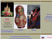 Tablet Screenshot of kalinka.cl