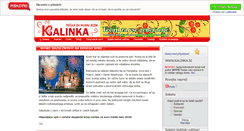 Desktop Screenshot of kalinka.si